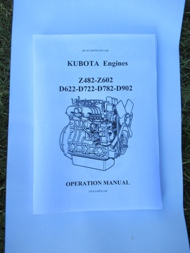 Benutzerhandbuch Kubota auf Englisch - Kubota : A13, A14, A30, Aste, B52, GB13, GB14, GB110, GB130, GB140
