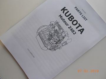 Explosionszeichnung und Teileliste Kubota - Kubota : B1181
