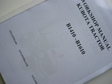 Kubota B1410 - B1610