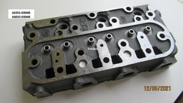 Zylinderkopf D1105 Motor - Kubota : A-195, A19, Aste, B92, B2410, GB20(F), GB200
