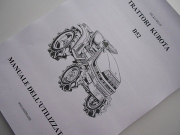 Benutzerhandbuch Kubota Italienisch - Kubota : B52
