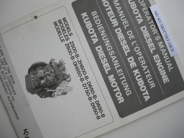 Dieselmotor D750 - en français - auf Deutsch - in English