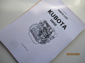 Explosionszeichnung und Teileliste Kubota - Kubota : Excavator, KH51
