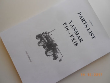 Explosionszeichnung und Teileliste Yanmar  - Yanmar : F18
