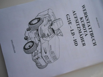 Werkstattbuch Kubota auf Deutsch - Kubota : G21E
