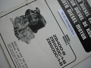 Dieselmotor ZL600 - en français - auf Deutsch - in English