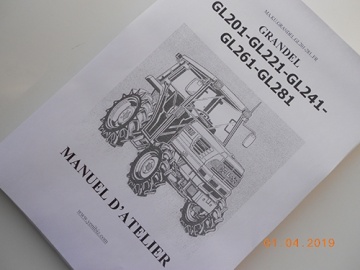 Werkstattbuch Kubota auf Französisch - Kubota : GL201, GL221, GL241, GL261, GL281, GRANDEL

