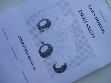 Iseki Aufsitzmäher SXG15