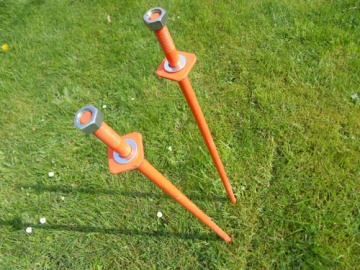 2 Stück - Länge 75 cm - Dia. 18 mm