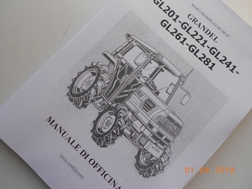 Werkstattbuch Kubota auf Italiënisch - Kubota : GL201, GL221, GL241, GL261, GL281, GRANDEL
