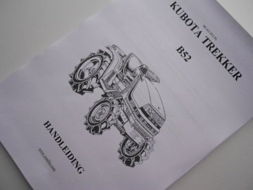 Benutzerhandbuch Kubota auf NL - Kubota : B52
