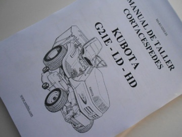 Werkstattbuch Kubota auf Spanisch - Kubota : G21E
