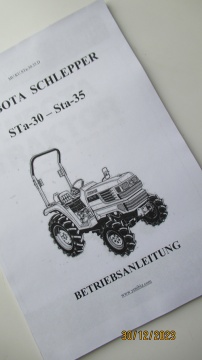 Benutzerhandbuch Kubota auf Deutsch