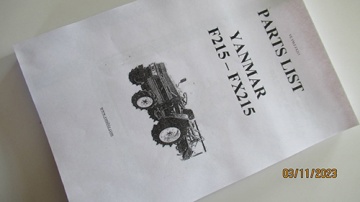 Explosionszeichnung und Teileliste Yanmar 